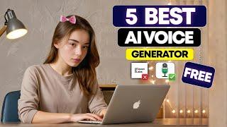 Top 5 Free AI Voice Generator Websites  Easy To Use  Elevenlabs free alternative
