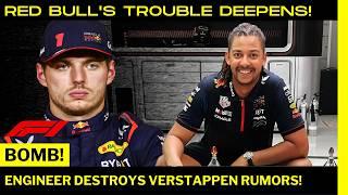 SHOCKING STATEMENT FROM RED BULL ENGINEER! IS THE MAX WOES THEORY A TOTAL FRAUD?FORMULA 1 NEWS TODAY