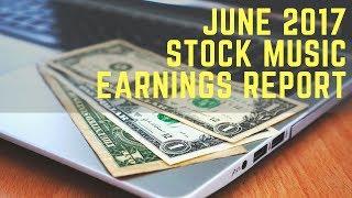 Stock Music Licensing June 2017 Earnings Report