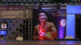 Qual. FS - 65 kg: B. BYAMBASUREN (MGL) v. B. BATCHULUUN (MGL)