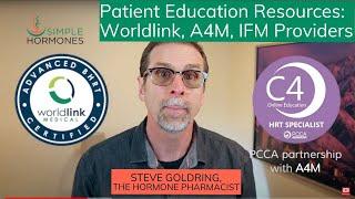 Worldlink Medical | A4M | IFM | Patient Education Resources for Hormone Providers