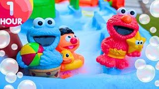 Sesame Street Best Fun Learning Video For Kids! Elmo and Cookie Monster Compilation Video 1 hour