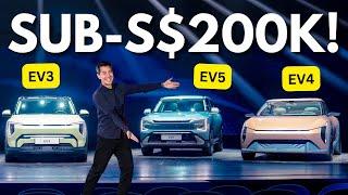 Kia EV3, EV4 and EV5 — sub-S$200,000 EVs headed for Singapore | MrChia SG