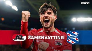  TROY PARROTT maakt er 4️⃣ in duel met TIEN DOELPUNTEN  | Samenvatting AZ - sc Heerenveen