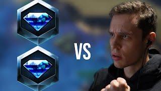 StarCraft II Pro vs Two Maphacking Diamonds