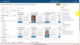 How to create a Project in Oracle Fusion PPM Project Management Cloud? (on Release 21B)