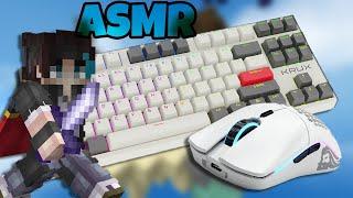 14 minutes of Keyboard ASMR + Mouse Sounds | Hypixel Bedwars