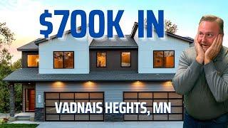 TOUR A BRAND NEW $700,000 TOWNHOME IN VINCENT ESTATES | VADNAIS HEIGHTS, MN | Minnesota Real Estate