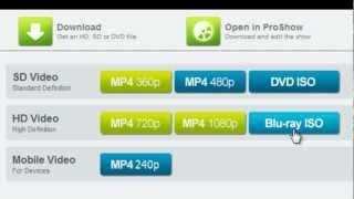 How to Make HD Videos with ProShow Web