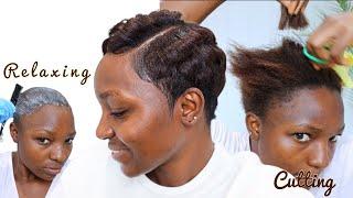 HOW TO STYLE SHORT HAIR AT HOME | Pixie cut black hair