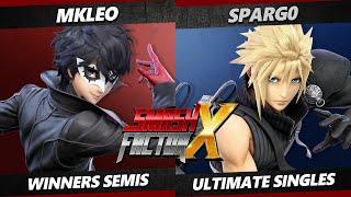 Smash Factor X Top 8 - MkLeo (Joker) Vs. Spargo (Cloud) Smash Ultimate - SSBU