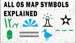 Every Ordnance Survey Symbol explained