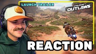 STAR WARS OUTLAWS LAUNCH TRAILER REACTION!