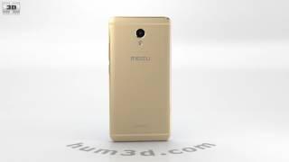 Meizu M5 Note Gold 3D model by 3DModels.org