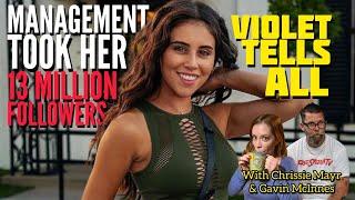 Manager Took Her 13 Million IG Followers! Violet Brandani Shocking Situation! Chrissie Mayr Podcast