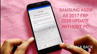 Samsung A520F (A5 2017) FRP Bypass Latest Update 2020 Without PC