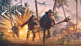 Enlisted Pacific War Campaign Gameplay - Playing as the Axis!