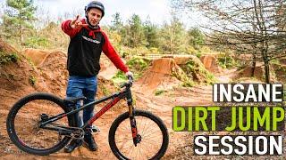 CRAZY DIRT JUMP SESSION// S4P BIKEPARK