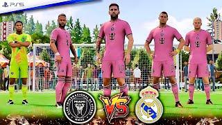 FIFA VOLTA - MESSI, RONALDO, NEYMAR, VINI JR, MBAPPE ALL STARS | INTER MIAMI VS REAL MADRID I PS5