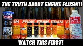 The Truth About Engine Flush...DONT DO IT!  #oilchange #engineflush #dieselengine