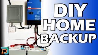 Battery BACKUP for Home - DIY Step by Step