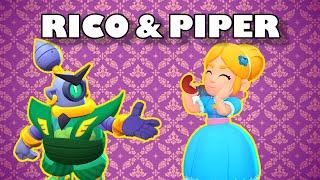 Brawl stars animation Rico Piper | Jessica Morgan Channel