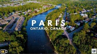 Flying over Paris, Ontario  [4K Drone Video] | DJI Mini 2