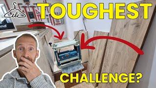 MAKITA 2012NB Thicknesser - TOUGHEST CHALLENGE YET? (300mm Wide SOLID OAK)