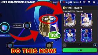 UCL EVENT IS HERE IN FC MOBILE! FREE 103 RONALDINHO AND VINICIUS JR! 101-103 PLAYERS FOR FREE!