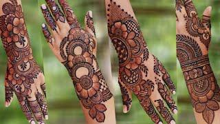 New Top _ 4 Easy Special Mehndi For Back Hand/Simple easy bridal mehandi/Latest special Mehndi