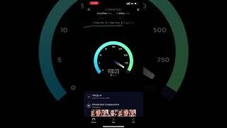 TRUEMOVE-H 5G NSA Speedtest @ Central Plaza RAMA II 20/04/2022