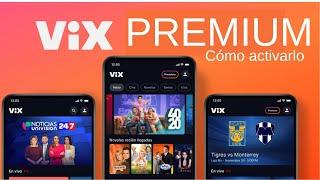 Como activar VIX premium,Vix TV gratis