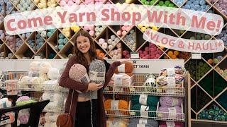 Come Yarn Shopping With Me At Joann- Vlog & Haul!!