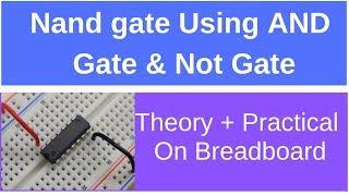 NAND Gate Using AND Gate