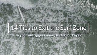 14 Tips to Help You Safely Exit Waves in Your Surfski or Outrigger Canoe