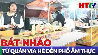 Lộn xộn hàng quán tại khu phố ẩm thực đêm | Hà Tĩnh TV