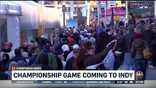 College football championship coming to Indy