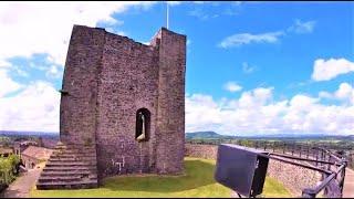 Clitheroe Castle Walk & Historic Market | In The Scenic Ribble Valley England | 4K