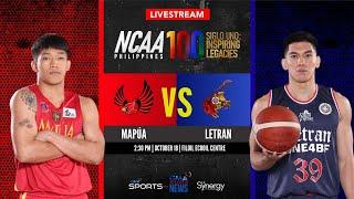 Mapúa vs Letran (Men’s Basketball) | NCAA Season 100 - Replay