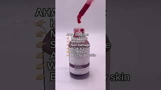 What is AHA and BHA? Exfoliating Facial Peeling Serum