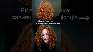 Як відростає завивка#біозавивка#hair#curlyhair#київ#хімічна завивка