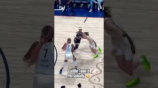 Caitlin Clark hits nasty 3 balls in DiJonais face #caitlinclark #wnba #shorts