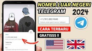 Cara Mendapatkan Nomer Luar Negeri Telegram Terbaru 2024 - Nokos Telegram 100% Work