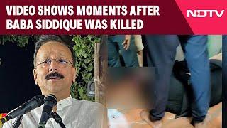 Baba Siddique News | "Shooting, Shooting": Video Shows Moments After Baba Siddique Was Killed