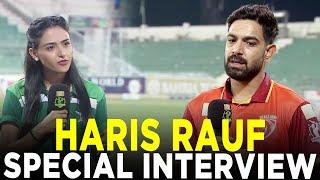 Haris Rauf Special Interview | Stallions vs Dolphins | M 7 | Bahria Town Champions Cup 2024 | M9A1K