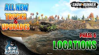 Snowrunner All New Trucks & Upgrades Locations (Phase 5 DLC)