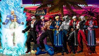 [KOF Mugen] Frozen Yashiro vs Rugal & Goenitz Team