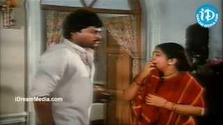 Chiranjeevi, Suchitra, Prasad Babu Nice Emotional Scene - Rudraveena Movie