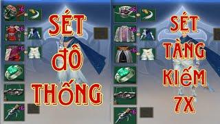 so sánh trang bị đô thống và tàng kiếm 7x kiếm hiệp tình 2 mobile