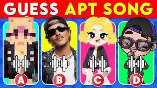 Guess the Song APT Version And Cover | ROSÉ & Bruno Mars - APT.